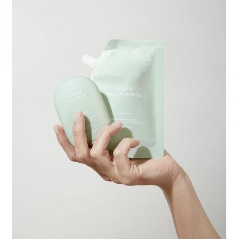 Haan Vegan Hand Cream 150ml - Refill Pouch - Fig Fizz