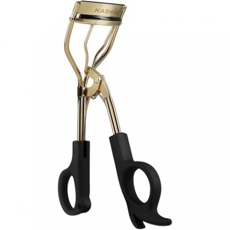 T4B KASHŌKI Eyelash Curler for Short and Long Lashes, for All Eye Shapes, Stainless Steel with Rubber Pads, Gold