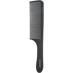 T4B LUSSONI Professional Antistatic Carbon Fiber Handle Hair Comb 406