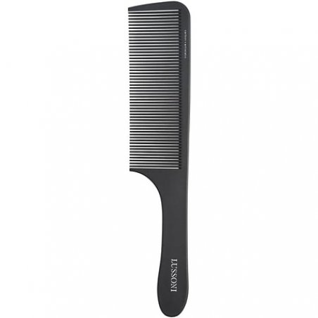 T4B LUSSONI Professional Antistatic Carbon Fiber Handle Hair Comb 406