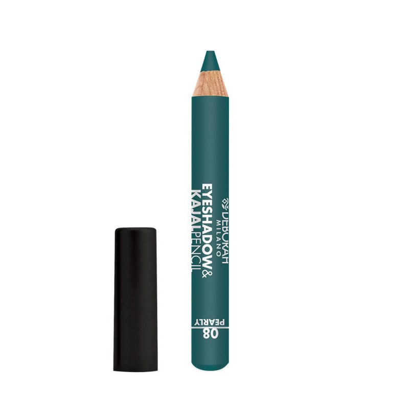Deborah Milano Eyeshadow&Kajal Pencil ombre à paupière 2 g 08 Teal Green Pearly Perle