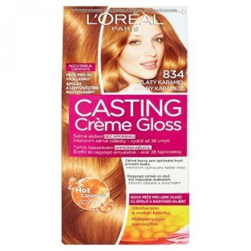 L'Oréal Paris Casting Creme Gloss 834 Hot Caramel 48ml