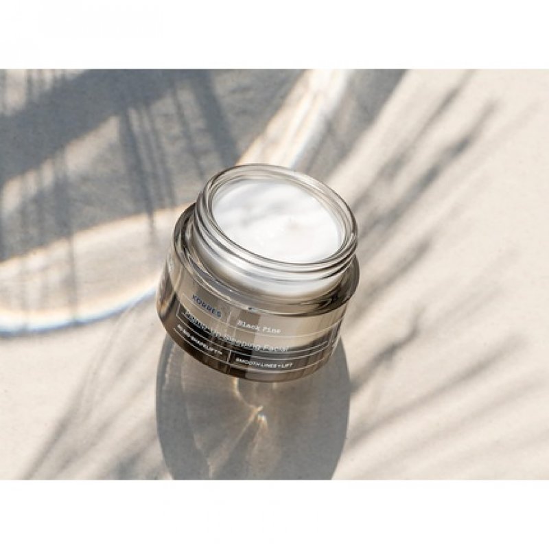 KORRES BLACK PINE 4D Bio-ShapeLift Plumping Night Cream for Firm Skin 40ml