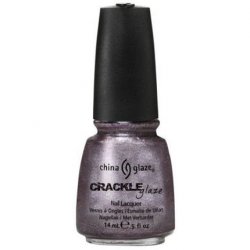China Glaze Crackle Metals Nail Polish Latticed Lilac 0.5 oz