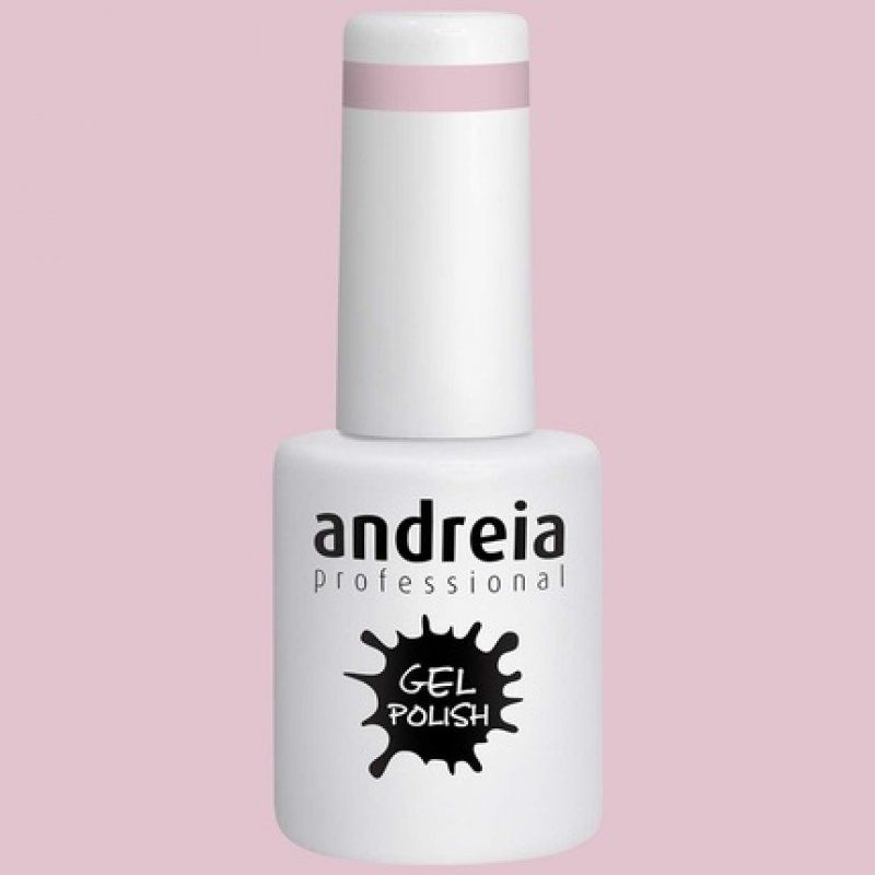 Andreia Semi-Permanent Nail Gel Polish for UV/LED Lamp Intense Shine and 4 weeks Lasting French Manicure Nail Gel