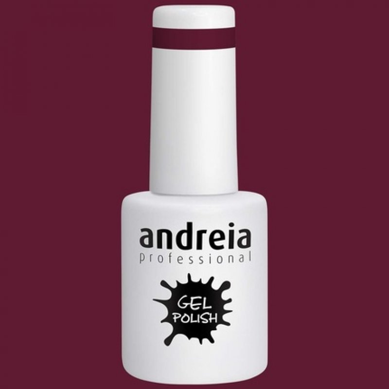 Andreia Semi-Permanent Nail Gel Polish for UV/LED Lamp Intense Shine and 4 weeks Lasting French Manicure Nail Gel