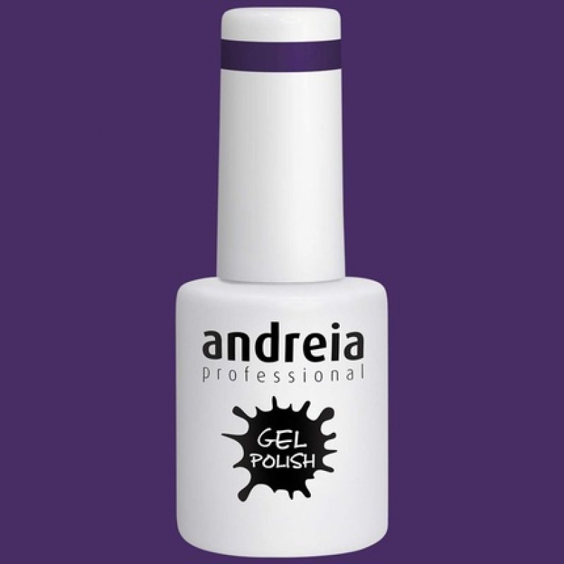 Andreia Semi-Permanent Nail Gel Polish for UV/LED Lamp Intense Shine and 4 weeks Lasting French Manicure Nail Gel