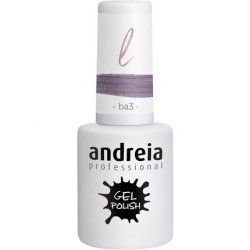 Andreia Semi-Permanent Nail Gel Polish for UV/LED Lamp Intense Shine and 4 weeks Lasting Varnish Colour BA3 Pink