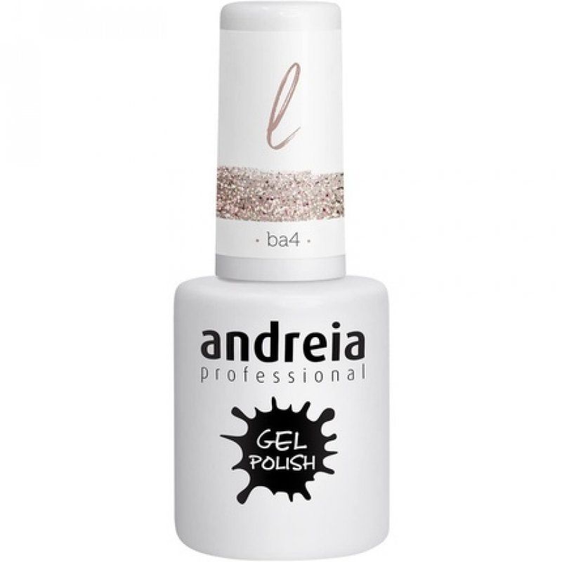 Andreia Semi-Permanent Nail Gel Polish for UV/LED Lamp Intense Shine and 4 weeks Lasting French Manicure Nail Gel