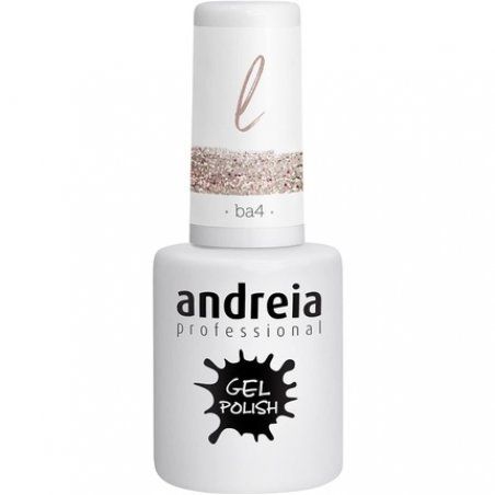Andreia Semi-Permanent Nail Gel Polish for UV/LED Lamp Intense Shine and 4 weeks Lasting French Manicure Nail Gel