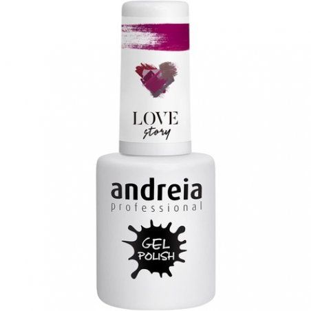 Andreia Semi-Permanent Nail Gel Polish for UV/LED Lamp Intense Shine and 4 weeks Lasting French Manicure Nail Gel