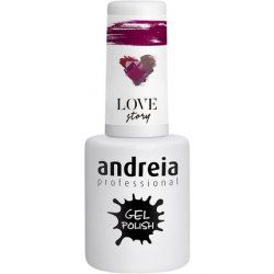Andreia Semi-Permanent Nail Gel Polish for UV/LED Lamp Intense Shine and 4 weeks Lasting French Manicure Nail Gel