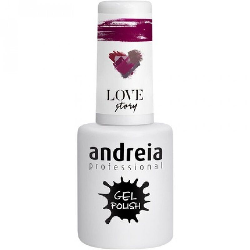 Andreia Semi-Permanent Nail Gel Polish for UV/LED Lamp Intense Shine and 4 weeks Lasting French Manicure Nail Gel