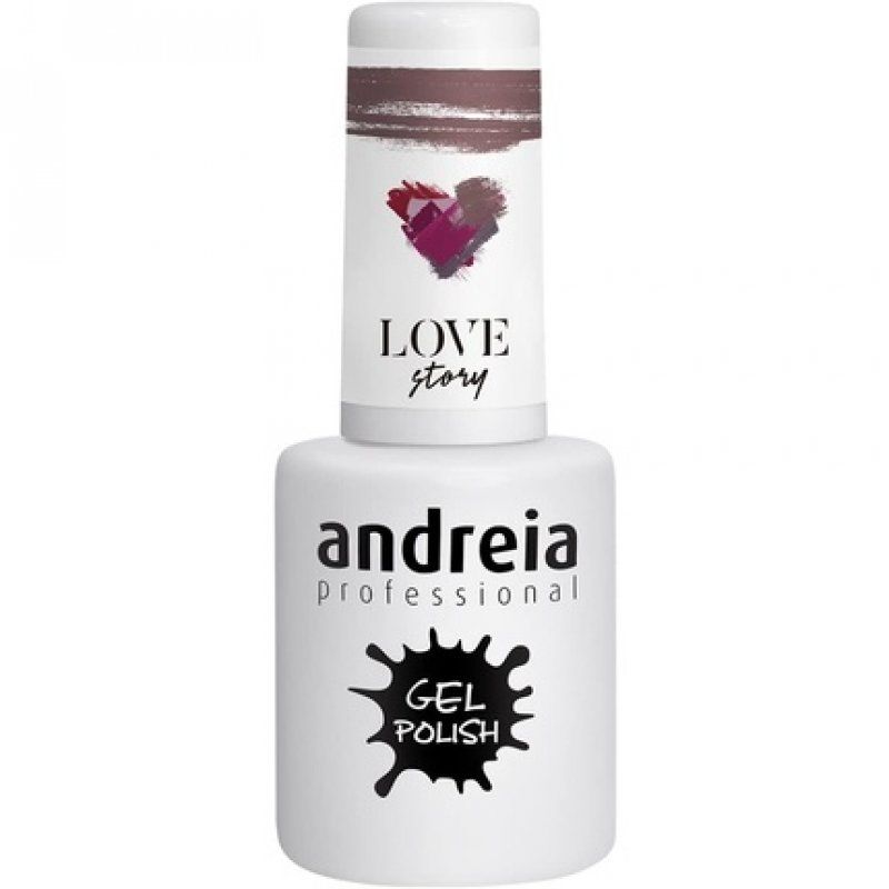 Andreia Semi-Permanent Nail Gel Polish for UV/LED Lamp Intense Shine and 4 weeks Lasting French Manicure Nail Gel
