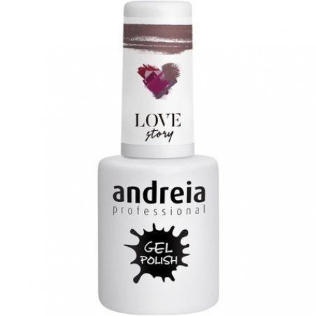Andreia Semi-Permanent Nail Gel Polish for UV/LED Lamp Intense Shine and 4 weeks Lasting French Manicure Nail Gel