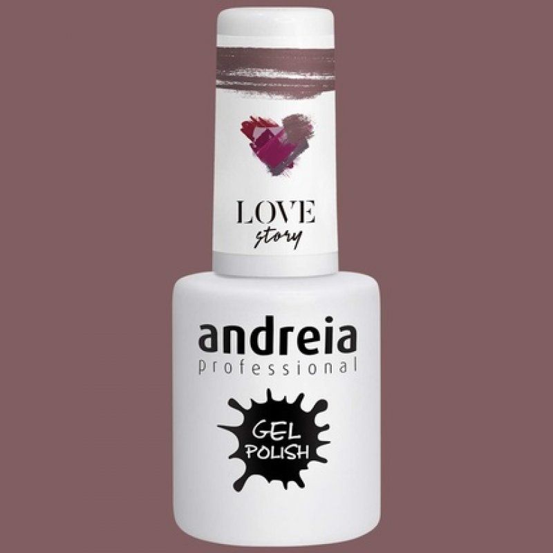 Andreia Semi-Permanent Nail Gel Polish for UV/LED Lamp Intense Shine and 4 weeks Lasting French Manicure Nail Gel