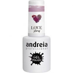 Andreia Semi-Permanent Nail Gel Polish for UV/LED Lamp Intense Shine and 4 weeks Lasting French Manicure Nail Gel
