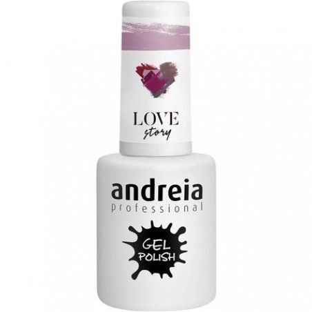 Andreia Semi-Permanent Nail Gel Polish for UV/LED Lamp Intense Shine and 4 weeks Lasting French Manicure Nail Gel