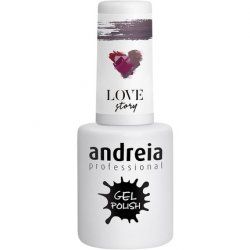 Andreia Semi-Permanent Nail Gel Polish for UV/LED Lamp Intense Shine and 4 weeks Lasting French Manicure Nail Gel