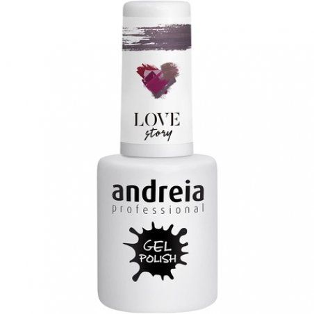 Andreia Semi-Permanent Nail Gel Polish for UV/LED Lamp Intense Shine and 4 weeks Lasting French Manicure Nail Gel