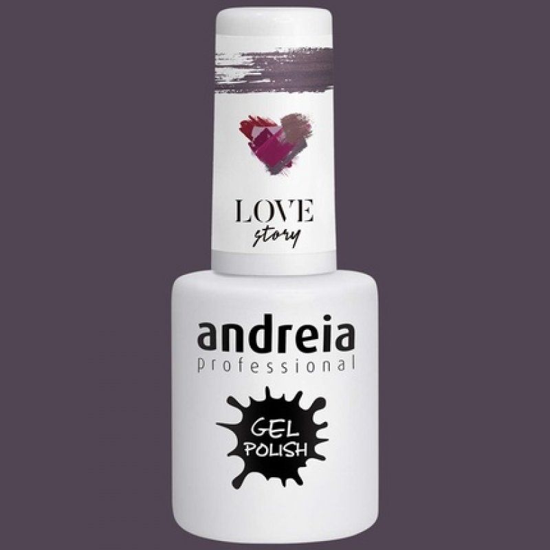 Andreia Semi-Permanent Nail Gel Polish for UV/LED Lamp Intense Shine and 4 weeks Lasting French Manicure Nail Gel