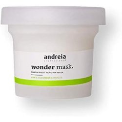 Andreia Professional Foot Mask Hand Mask with Kiwi and Cucumber Extracts 200g