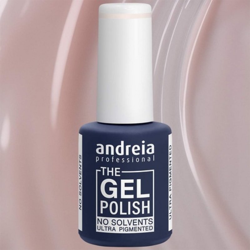 Andreia Professional The Gel Polish Solvent and Odor Free Gel Colour G03 Light Pink Shades of Nude