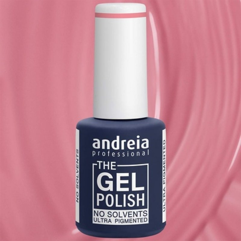 Andreia Professional The Gel Polish Solvent and Odor Free Gel Colour G10 Pink Shades of Rose