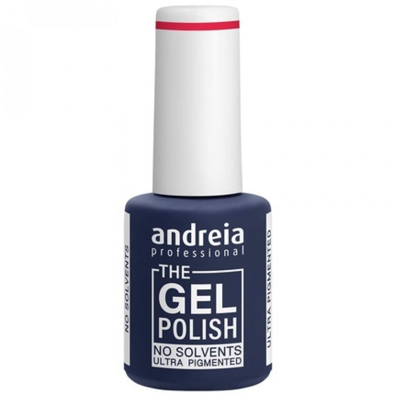 Andreia Professional The Gel Polish Odorless and Solvent-Free Gel Nail Polish Color G13 Red - Shades of Pink
