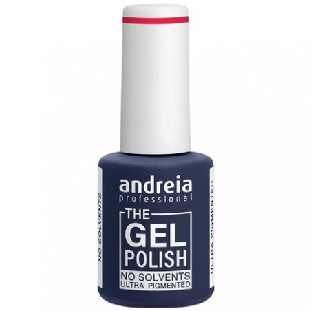 Andreia Professional The Gel Polish Odorless and Solvent-Free Gel Nail Polish Color G13 Red - Shades of Pink