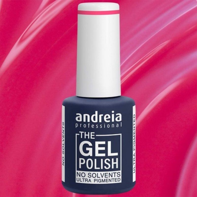 Andreia Professional The Gel Polish Solvent and Odor Free Gel Colour G14 Neon Pink