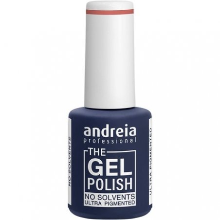 Andreia Professional The Gel Polish Solvent and Odor Free Gel Colour G18 Salmon Shades of Red