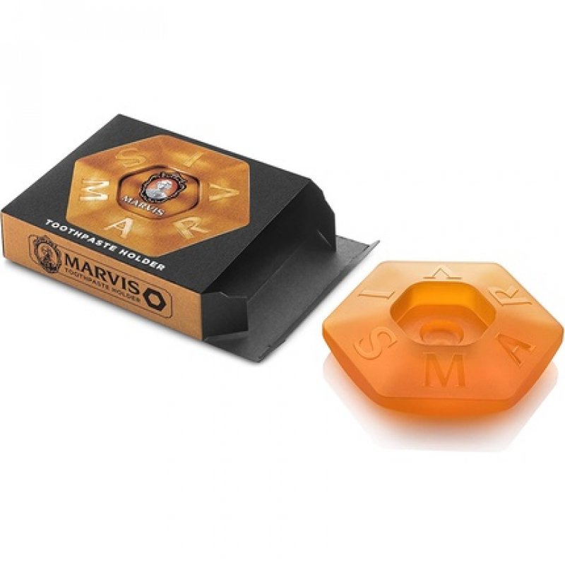 Marvis Tube Holder in Orange for Pure Dental Care Pleasure