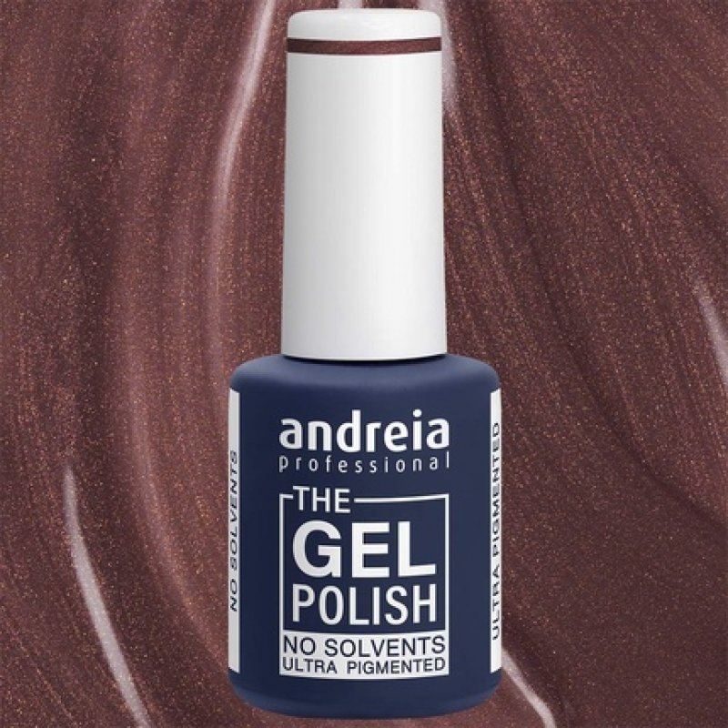 Andreia Professional The Gel Polish Solvent and Odor Free Gel Metallic Purple