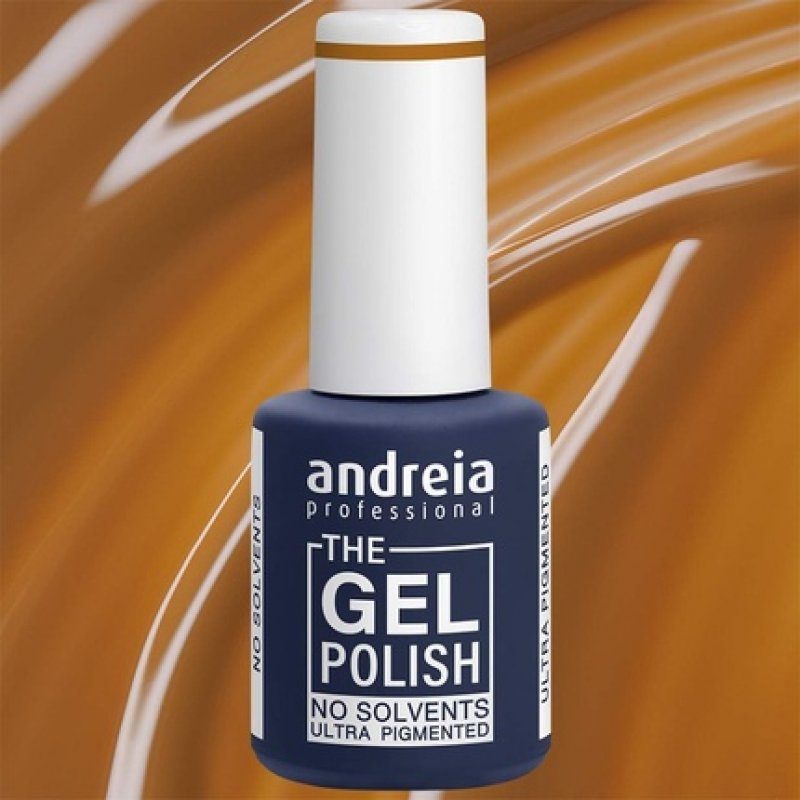 Andreia Professional The Gel Polish Solvent and Odor Free Gel Colour G36 Tan Shades of Brown