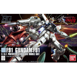 GUNDAM - Model Kit - HGUC 1/144 - Gundam F91 - 13cm