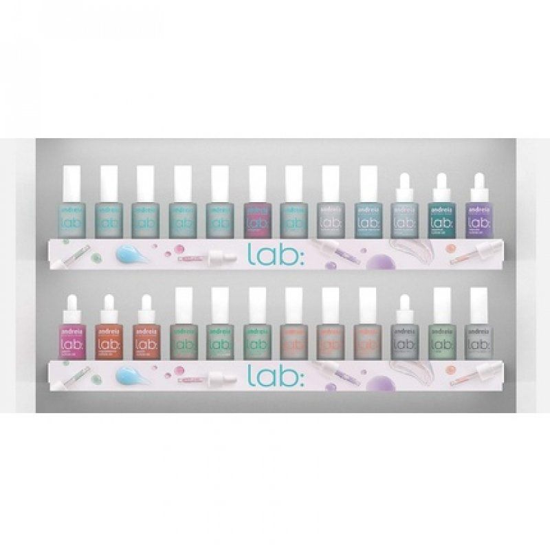 Andreia Professional Cuticle Oil LAB Nail Treatments for Weak and Damaged Nails Non-Greasy Formula Scented with Coconut