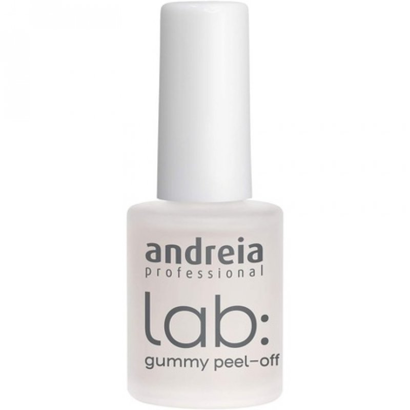 Andreia Professional Gummy Peel Off LAB Nail Treatments Peel off Base Coat Nail Polish Barrier and Liquid Cuticle Guard