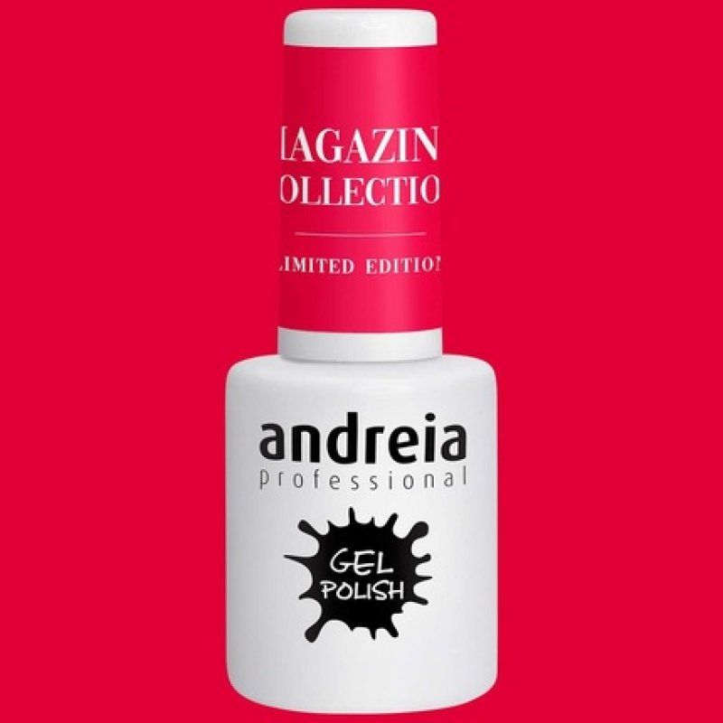 Andreia Semi-Permanent Nail Gel Polish for UV/LED Lamp Intense Shine and 4 weeks Lasting Varnish Magazine Collection