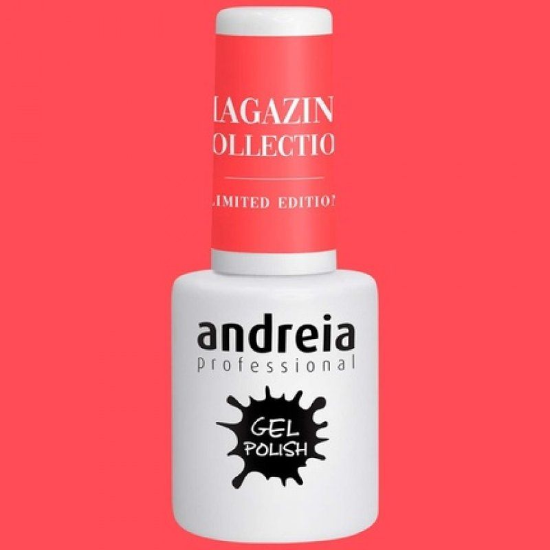Andreia Semi-Permanent Nail Gel Polish for UV/LED Lamp Intense Shine and 4 weeks Lasting Varnish Magazine Collection