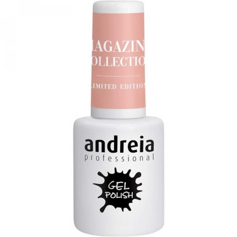 Andreia Semi-Permanent Nail Gel Polish for UV/LED Lamp Intense Shine and 4 weeks Lasting French Manicure Nail Gel