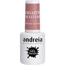Andreia Semi-Permanent Nail Gel Polish for UV/LED Lamp Intense Shine and 4 weeks Lasting French Manicure Nail Gel