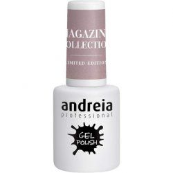 Andreia Semi-Permanent Nail Gel Polish for UV/LED Lamp Intense Shine and 4 weeks Lasting French Manicure Nail Gel