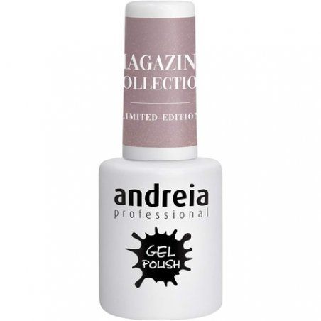 Andreia Semi-Permanent Nail Gel Polish for UV/LED Lamp Intense Shine and 4 weeks Lasting French Manicure Nail Gel
