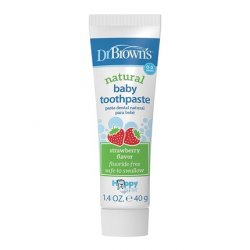 Dr. Brown's Baby Toothpaste Strawberry Flavor 40g