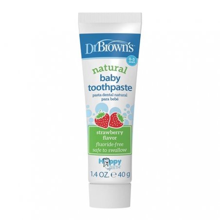 Dr. Brown's Baby Toothpaste Strawberry Flavor 40g
