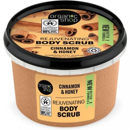Organic Shop Rejuvenating Body Scrub Cinnamon 250ml