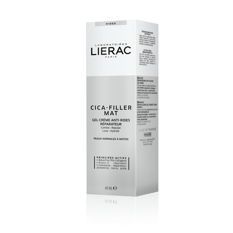 Lierac CICA-FILLER MAT ANTI-WRINKLE FILLING CREAM-GEL 40 ml