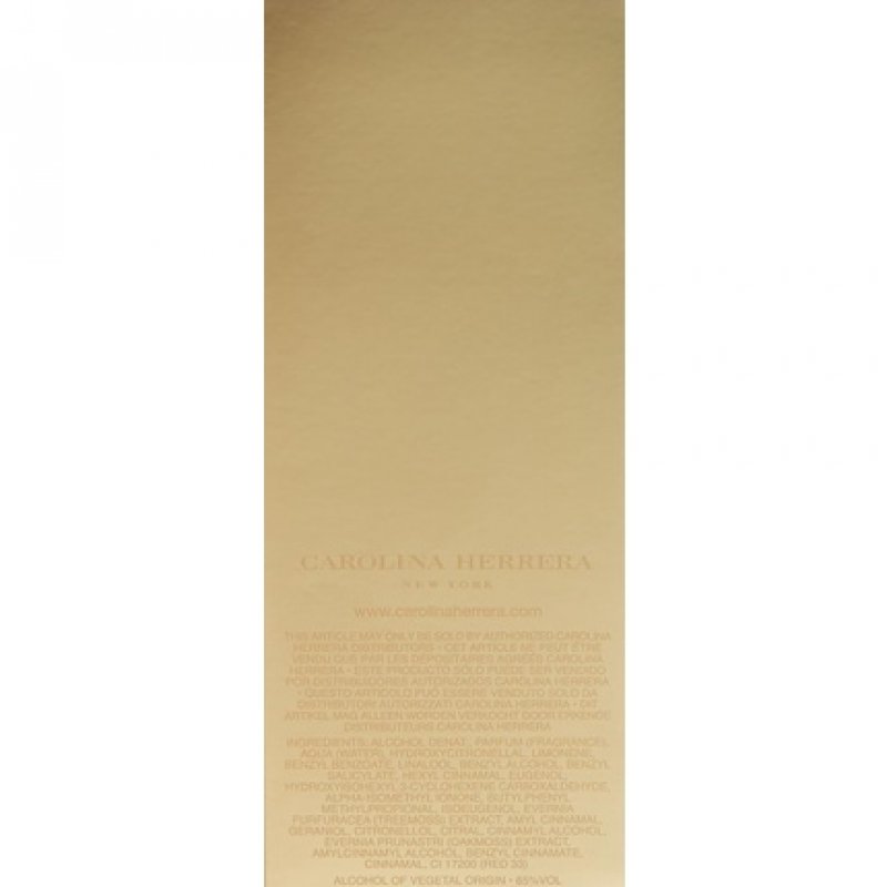 CAROLINA HERRERA Eau De Toilette for Women 100ml EDT Spray