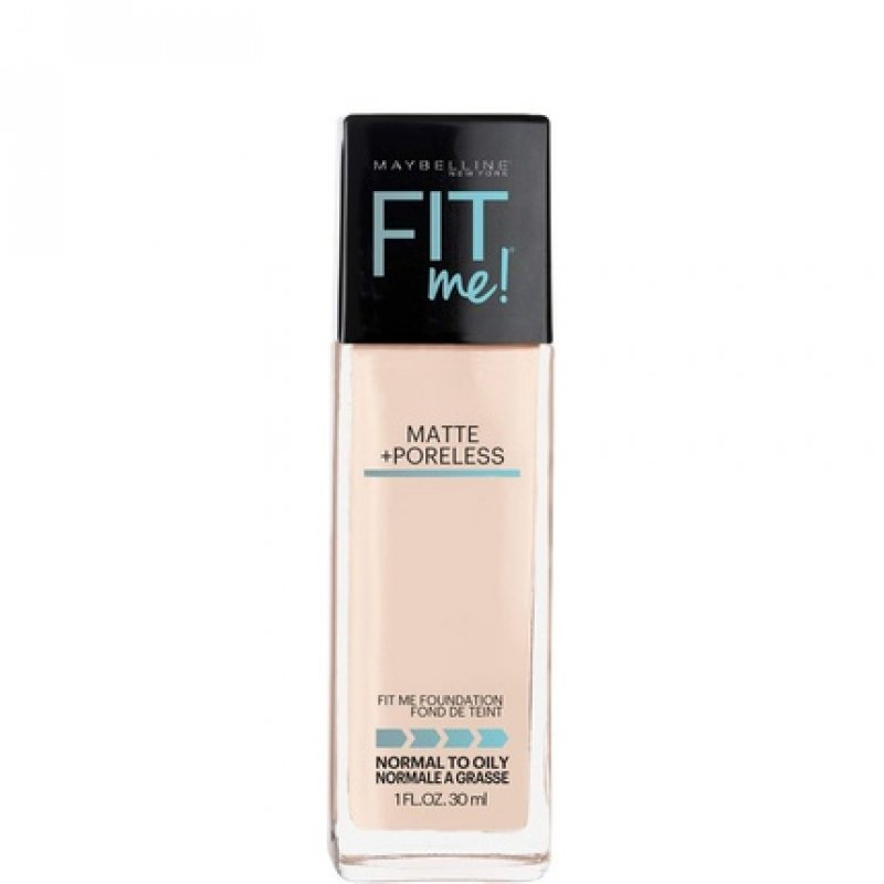 Maybelline New York Fit Me Matte & Poreless Foundation 105 Natural Ivory 30ml